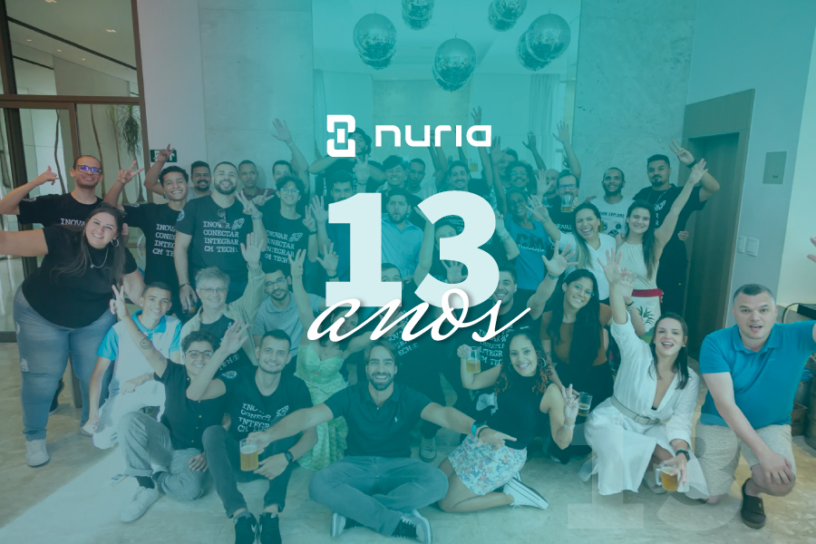 Nuria Tecnologia completa 13 anos